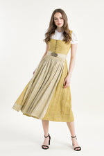 Gottseidank Dirndl Monika champagner Detail | Gottseidank Dirndl Monika champagne detail
