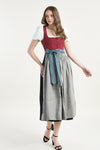 Gottseidank Dirndl Monika granatapfel Vorderansicht | Gottseidank Dirndl Monika pomegranate front view
