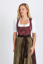 Gottseidank Dirndlbluse Ava weiß Vorderansicht | Gottseidank Dirndl Blouse Ava white front view