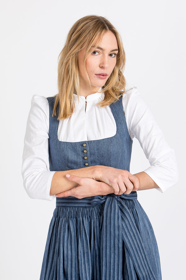 Gottseidank Dirndlbluse Done eierschale Vorderansicht | Gottseidank Dirndl Blouse Done eggshell front view