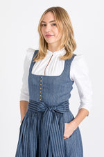 Gottseidank Dirndlbluse Done eierschale Detail Stehkragen | Gottseidank Dirndl Blouse Done eggshell stand collar detail