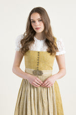 Gottseidank Dirndlbluse Viktoria eierschale Rückansicht | Gottseidank Dirndl Blouse Viktoria eggshell back view