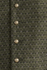 Gottseidank Trachtenweste Konstantin Moosgrün Getragen | Gottseidank Mens Waistcoat Konstantin Moss Green worn