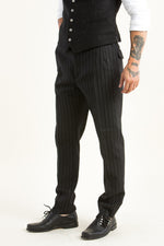 Gottseidank Stresemannhose Veith schwarz Vorderansicht | Gottseidank Stresemann trousers Veith black front view