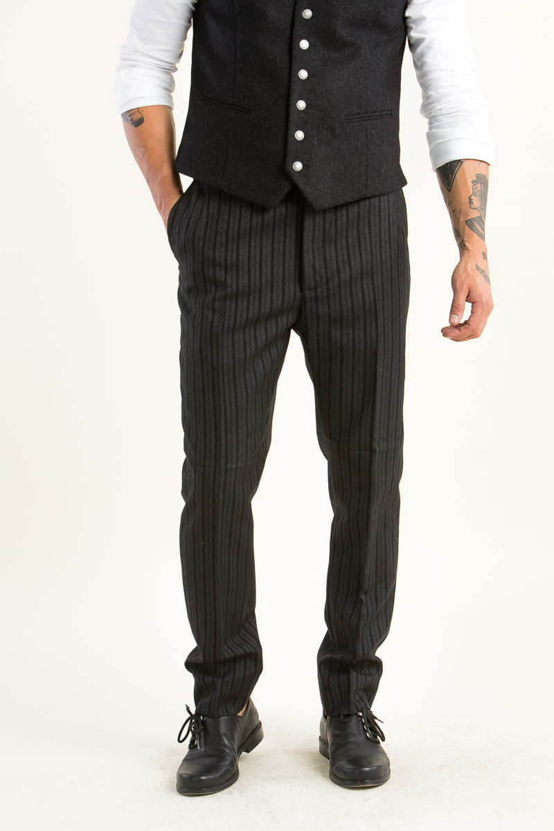 Gottseidank Stresemannhose Veith schwarz Rückansicht | Gottseidank Stresemann trousers Veith black back view