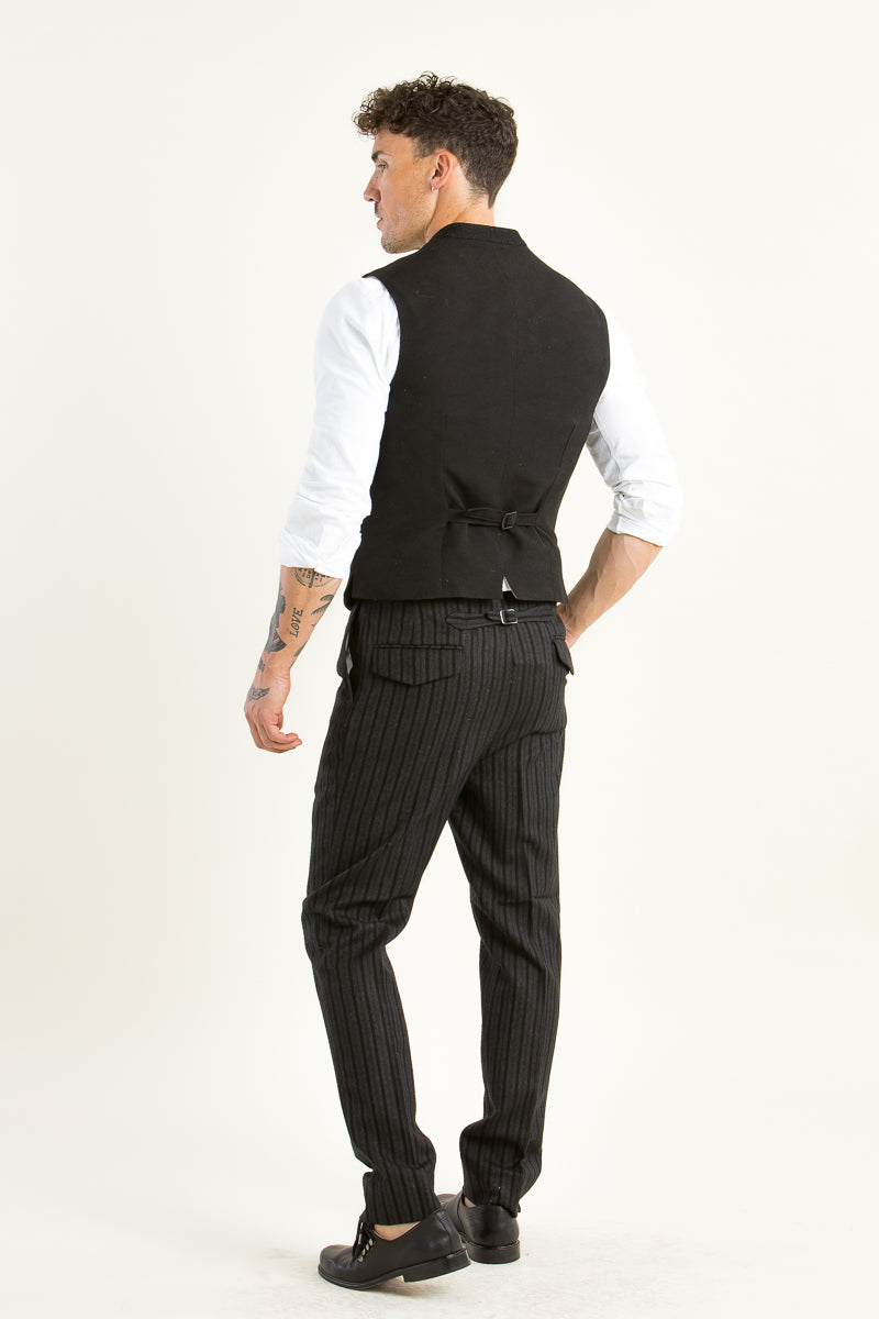 Gottseidank Stresemannhose Veith schwarz Getragen | Gottseidank Stresemann trousers Veith black worn
