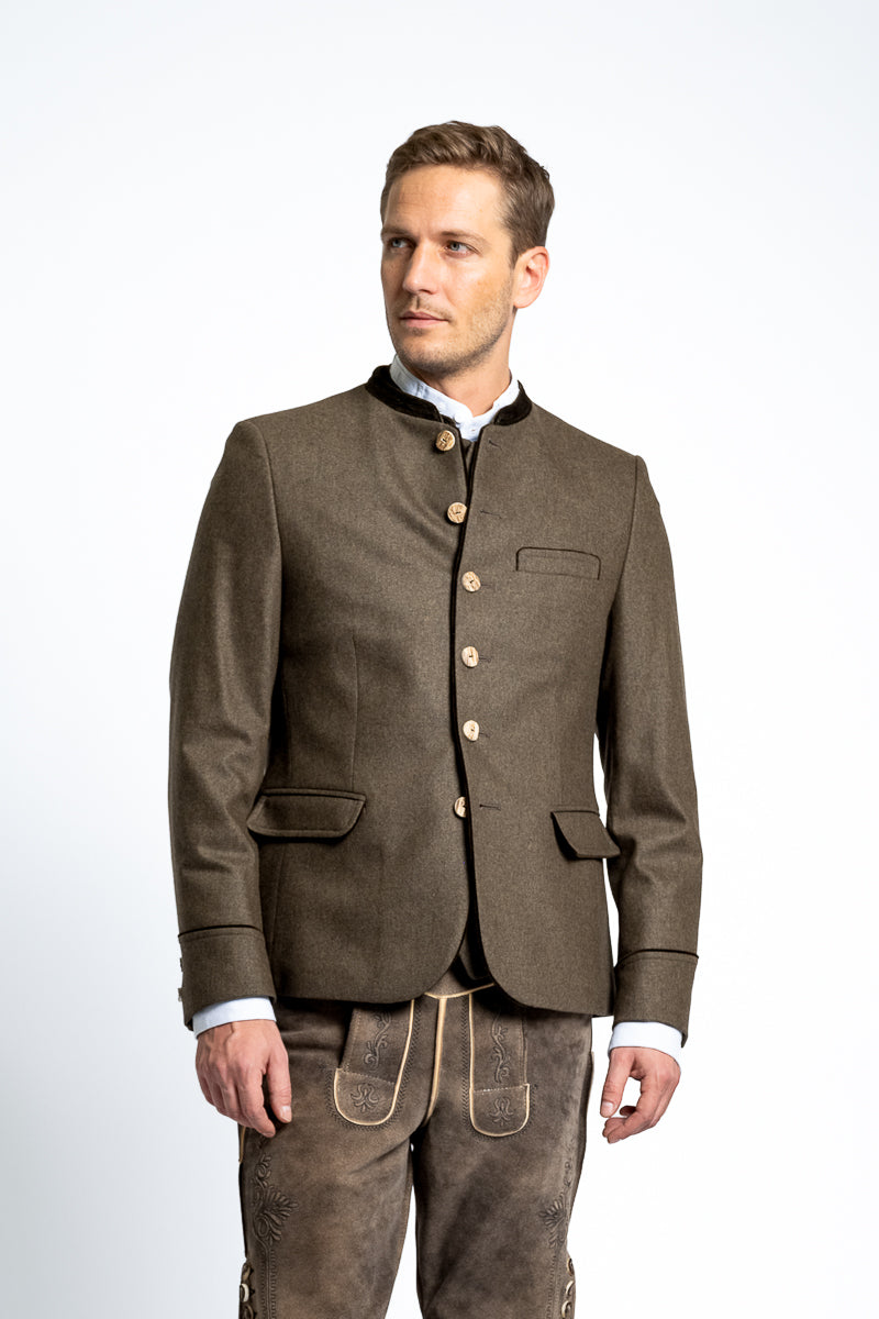 Gottseidank Trachtenjanker Helmut A005587 khaki