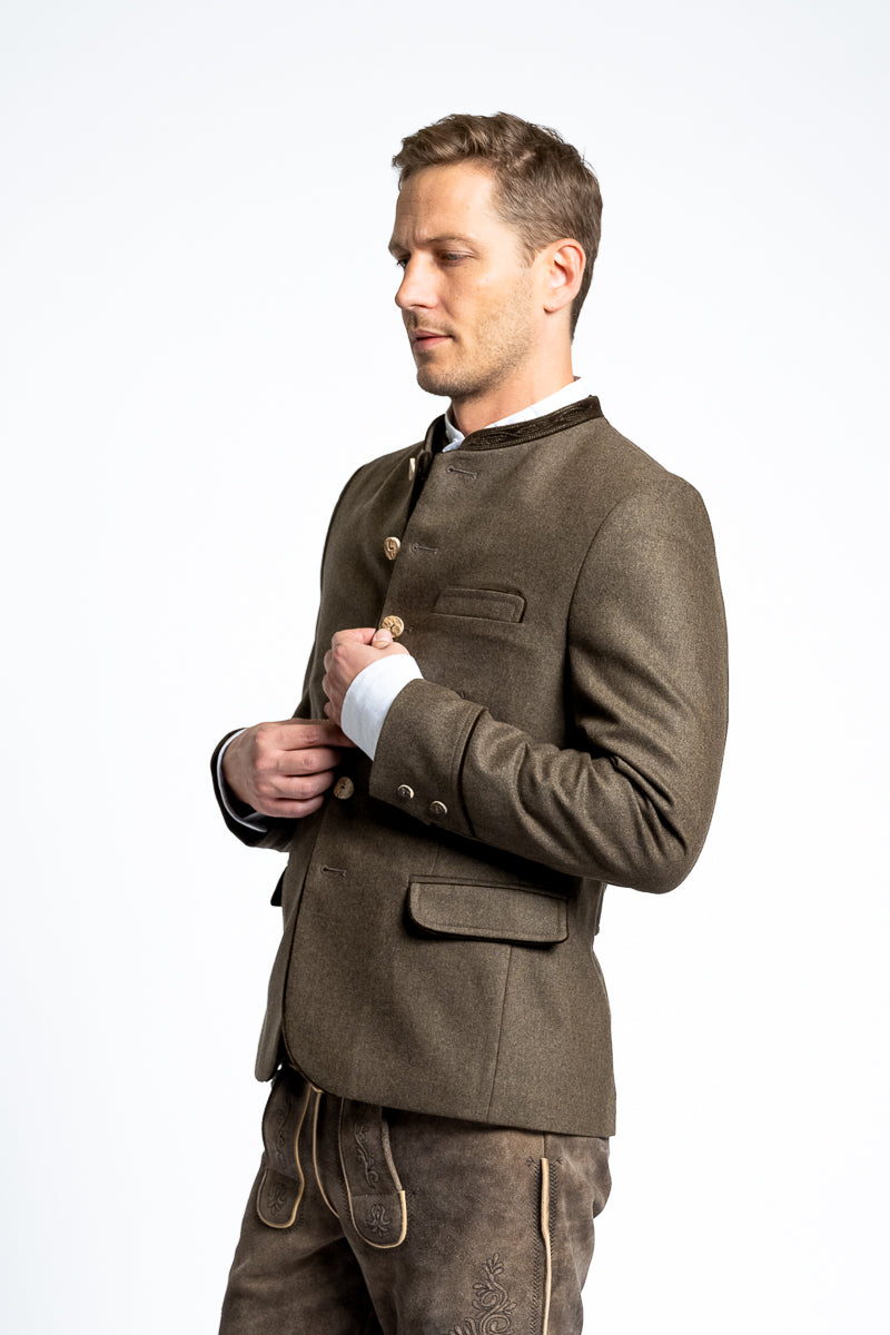 Gottseidank Trachtenjanker Helmut A005587 khaki