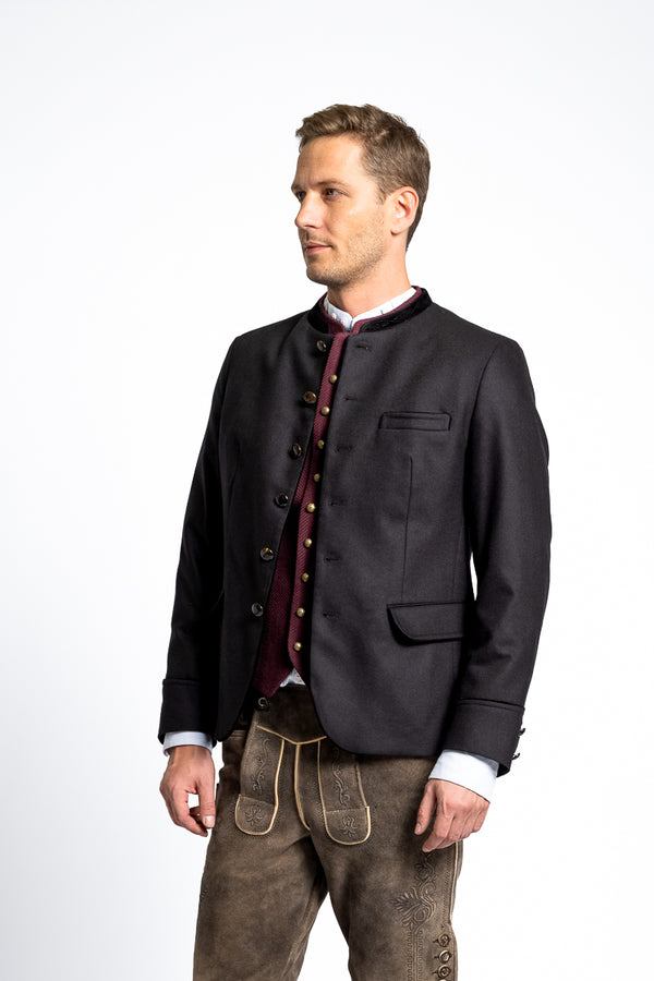 Gottseidank Trachtenjanker Helmut A005577 schwarz