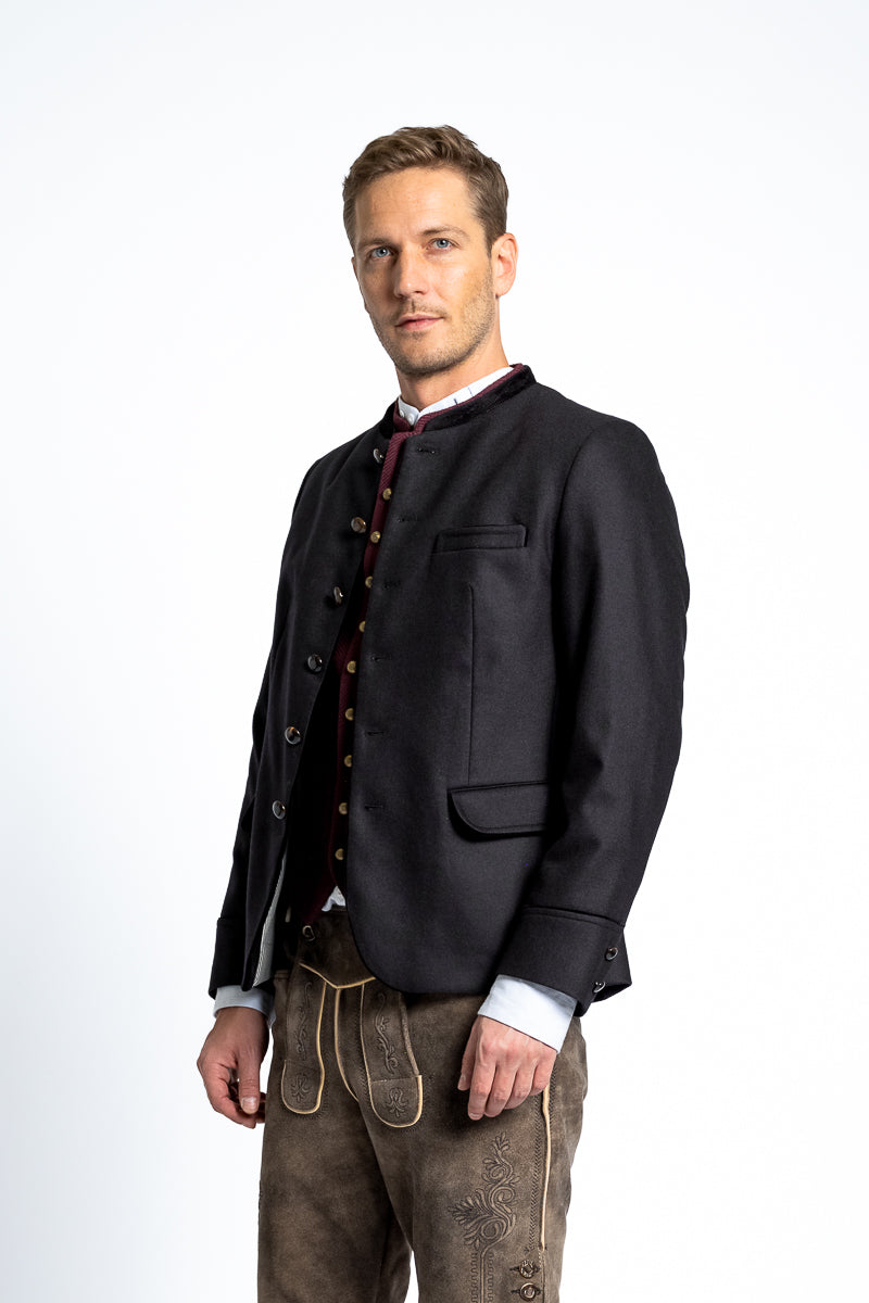 Gottseidank Trachtenjanker Helmut A005577 schwarz