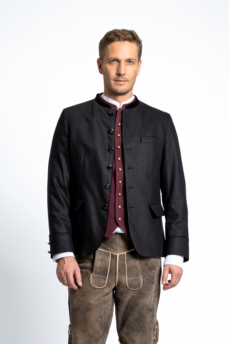 Gottseidank Trachtenjanker Helmut A005577 schwarz