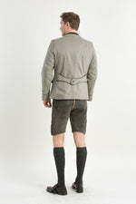 Gottseidank Trachtenjanker Helmut Desert Sage Detail | Gottseidank Mens Traditional Jacket Helmut Desert Sage detail