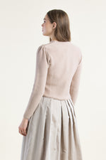 Gottseidank Strickjanker Mirl nude Getragen | Gottseidank Knit Jacket Mirl nude worn