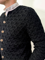 Gottseidank Strickjanker Simon schwarz/kaviar