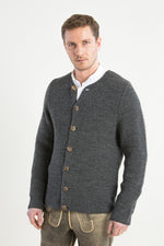 Gottseidank Strickjanker Toni asphalt Getragen | Gottseidank knitted janker Toni asphalt worn