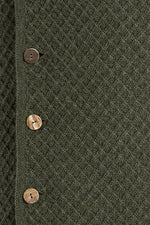 Gottseidank Strickjanker Xaver bronze Rückansicht | Gottseidank Xaver knitted janker bronze back view