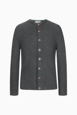 Gottseidank Strickjanker in grau