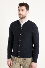 Gottseidank Strickjanker Aloisius Carbonblau
