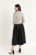 Gottseidank Strickjanker Sophia rahm Getragen | Gottseidank knitted janker Sophia cream worn