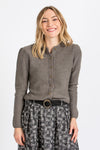 Gottseidank Strickjanker Mirl Horn Vorderansicht | Gottseidank knit jacket Mirl Horn front view