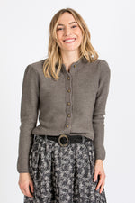 Gottseidank Strickjanker Mirl Horn Vorderansicht | Gottseidank knit jacket Mirl Horn front view