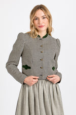 Gottseidank Trachtenjacke Flora Navy Detail | Gottseidank traditional jacket Flora navy detail
