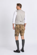 Gottseidank Miesbacher Weste Ignaz Wiese Rückansicht | Gottseidank Miesbacher Waistcoat Ignaz Meadow Green back view