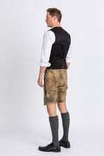 Gottseidank Miesbacher Weste Ignaz Bronzegrün Rückansicht | Gottseidank Miesbacher Waistcoat Ignaz Bronze Green back view