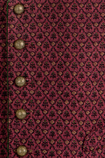 Gottseidank Miesbacher Weste Ignaz preiselbeer Rückansicht | Gottseidank Miesbacher vest Ignaz cranberry back view
