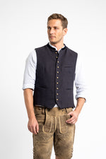 Gottseidank Trachten Waistcoat Konstantin Navy