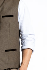 Gottseidank Trachtenweste Konstantin A005579 khaki