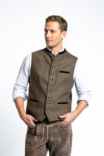 Gottseidank Trachtenweste Konstantin A005579 khaki