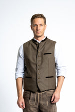 Gottseidank Trachtenweste Konstantin A005579 khaki