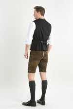 Gottseidank Trachtenweste Konstantin Safari Detail | Gottseidank Mens Waistcoat Konstantin Safari detail