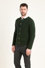 Grasegger Strickjanker Tanne Zopfmuster Getragen | Grasegger Knit Jacket Tanne cable knit worn