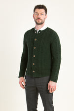 Grasegger Strickjanker Tanne Zopfmuster Detail | Grasegger Knit Jacket Tanne cable knit detail