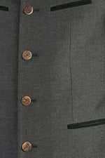 Grasegger Trachtenjanker Pankratz grün Getragen | Grasegger traditional jacket Pankratz green worn