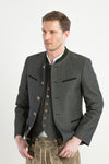 Grasegger Trachtenjanker Pankratz grün Vorderansicht | Grasegger traditional jacket Pankratz green front view