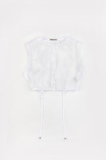 Gottseidank Dirndlbluse Bijoux weiß Vorderansicht | Gottseidank dirndl blouse Bijoux white front view