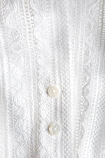 Gottseidank Dirndlbluse Bijoux weiß Detail | Gottseidank dirndl blouse Bijoux white detail