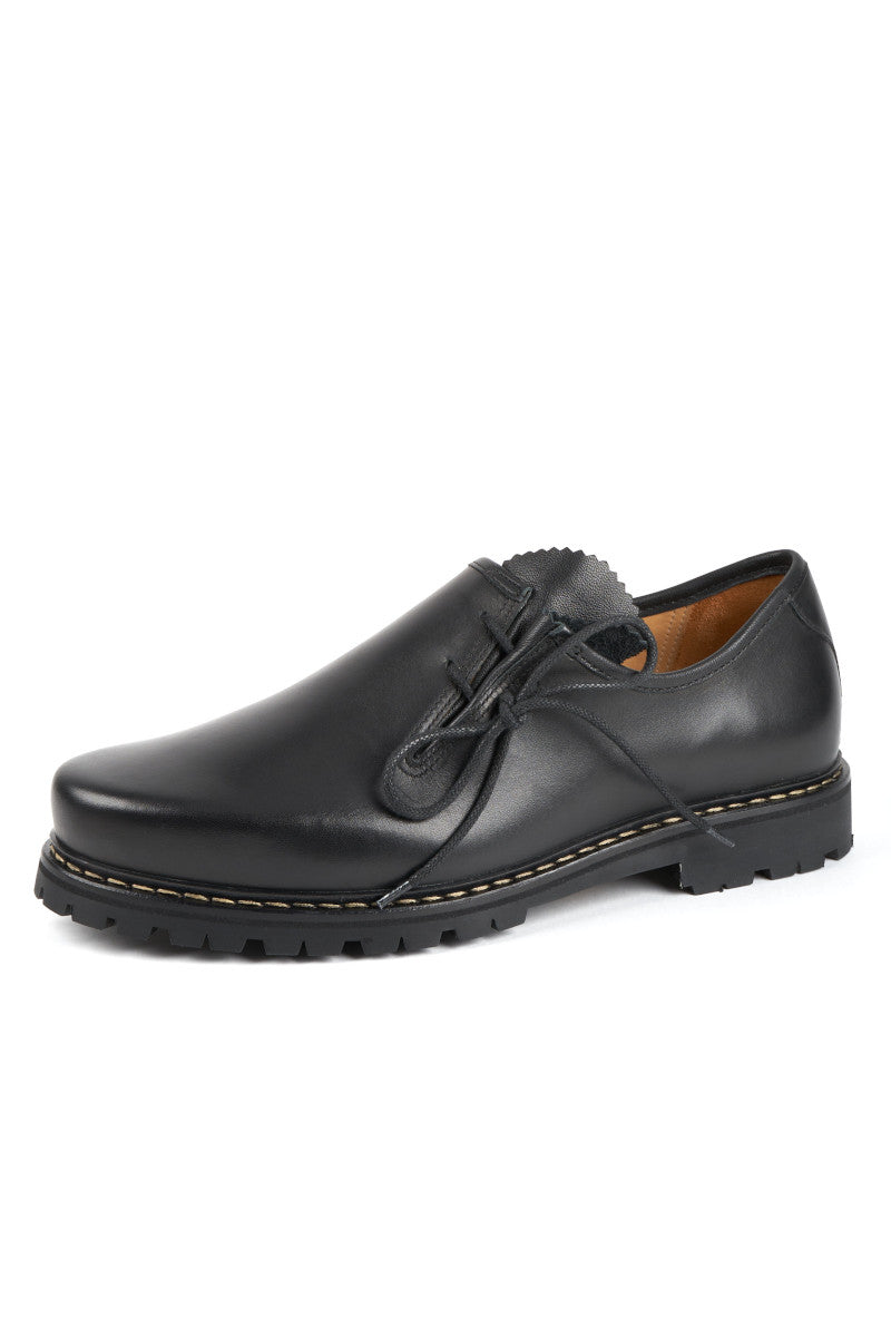 Dirndl & Bua Haferlschuh Rindbox Schwarz