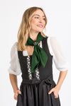 Almliebe Trachten Scarf Anna Green incl. Heart Clasp