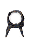 Almliebe Bandana blau gemustert