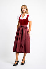 Hammerschmid Samtdirndl Plattensee 2007-29 rot