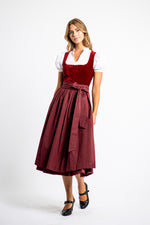 Hammerschmid Samtdirndl Plattensee 2007-29 rot