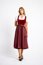 Hammerschmid Samtdirndl Plattensee 2007-29 rot