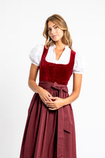 Hammerschmid Samtdirndl Plattensee 2007-29 rot