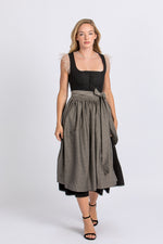 Hammerschmid Dirndl Pillersee schwarz Vorderansicht | Hammerschmid Dirndl Pillersee black front view