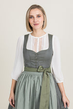 Hammerschmid Dirndl Rothsee oliv Detail | Hammerschmid Dirndl Rothsee olive detail