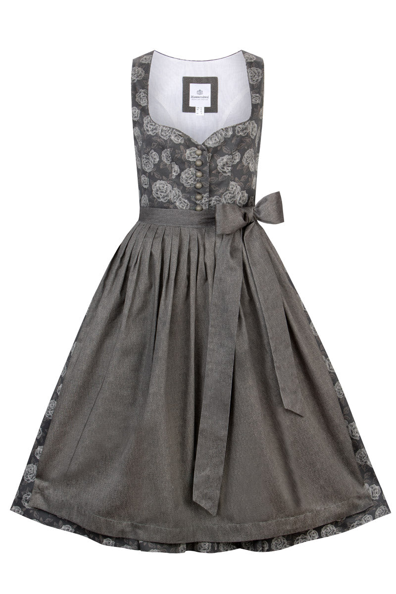 Hammerschmid Waschdirndl Rothsee grün Vorderansicht | Hammerschmid wash dirndl Rothsee green front view